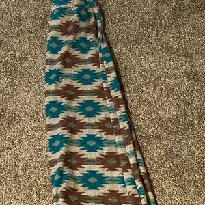 Rainbow Tribal Nude Skirt